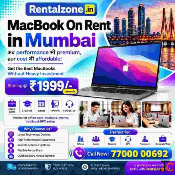 macbook on rent at Rs 1999- Mumbai Vashi Navimumbai