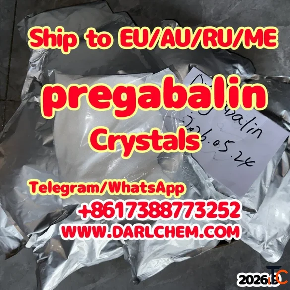Factory Wholesale pregabalin crystals powder 148553-50-8 in Stock