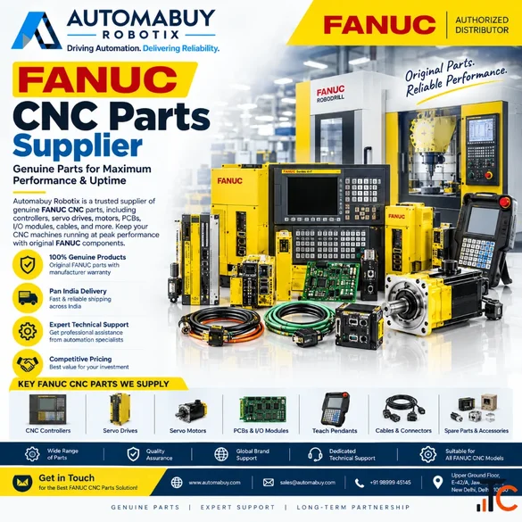 FANUC CNC Parts Supplier for Industrial Automation