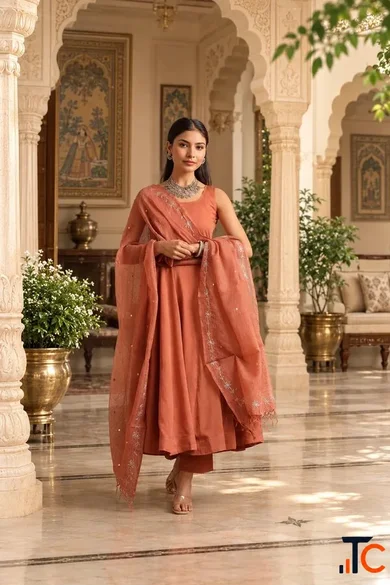 Designer Anarkali Suit for Women - Explore Stylish Ethnic Wear by Asrumo
