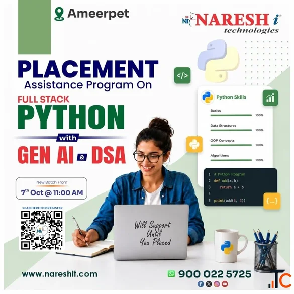 Online Placement Assistance Program for Python AI Careers