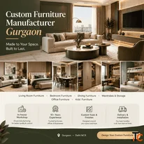 Custom Furniture Manufacturer Gurgaon Made for Your Space