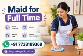 Full-Time Maid for Household Work and Daily Home Support