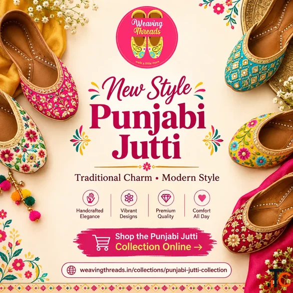 Shop New Style Punjabi Jutti for Every Ethnic Occasion