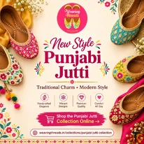 Shop New Style Punjabi Jutti for Every Ethnic Occasion