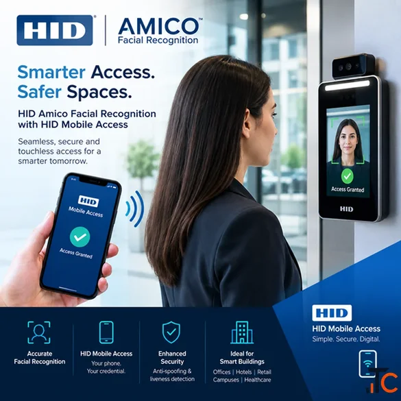 HID Amico Facial Recognition Smarter Contactless Access Control for UAE Businesses