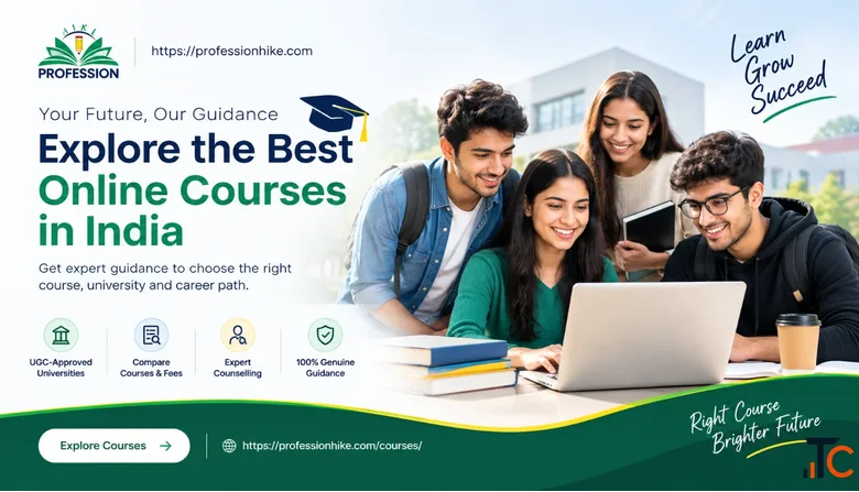 Explore Online Degree Courses in India Profession Hike
