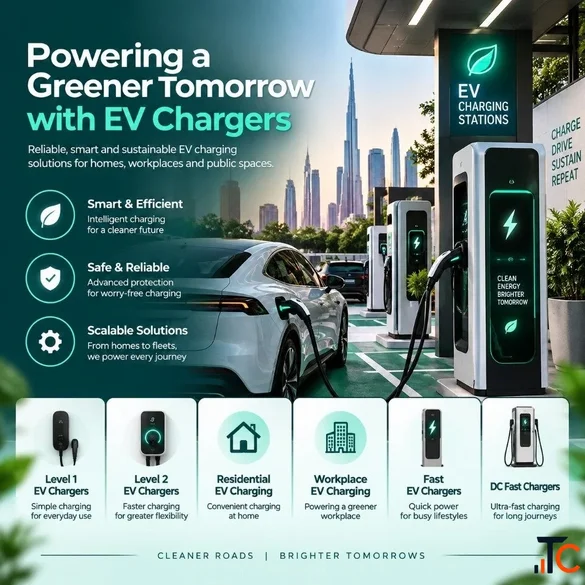 EV Charging Made Simple for UAE Homes Businesses
