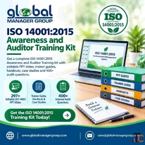 ISO 140012015 Training Presentation Audit Kit