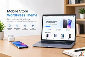 Mobile Store WordPress Theme Features for Displaying Phone Specifications