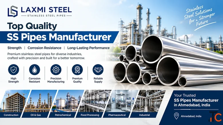 Top Quality SS Pipes Manufacturer in Ahmedabad India