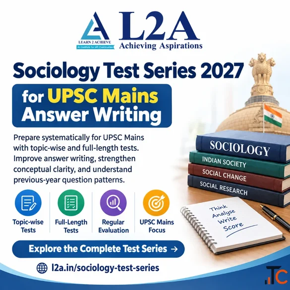 Master Sociology Optional with Test Series 2027