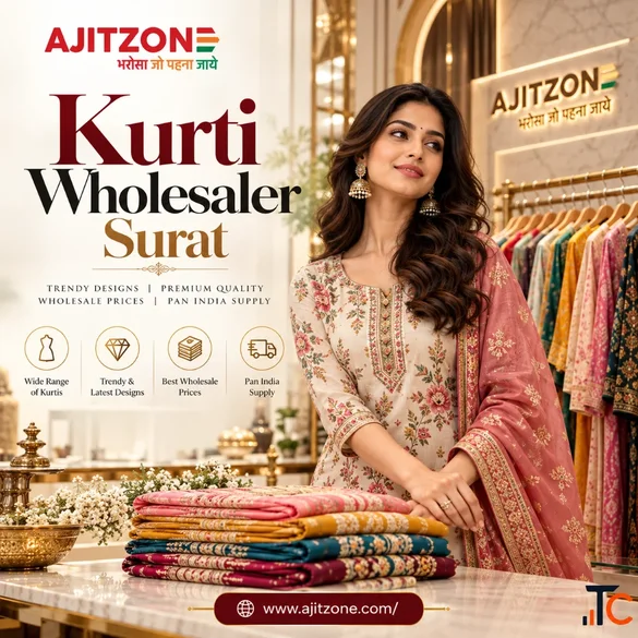 Premium Kurti Wholesaler in Surat Ajit Zone