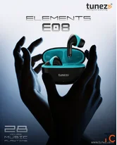 Best Bluetooth Earbuds Under 1000 in India - Tunez Elements E08 TWS