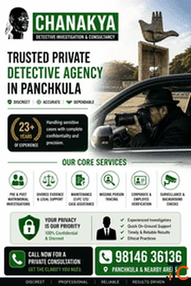 Reliable Detective Agency in Panchkula Haryana