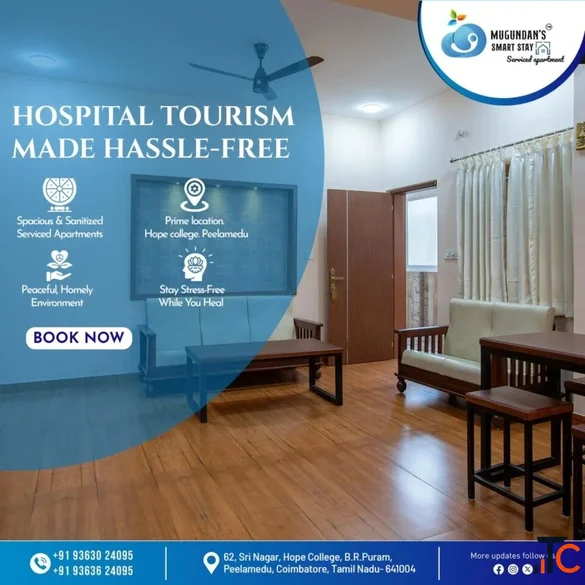 Serviced Apartments in Coimbatore Mugundan's Smart Stay