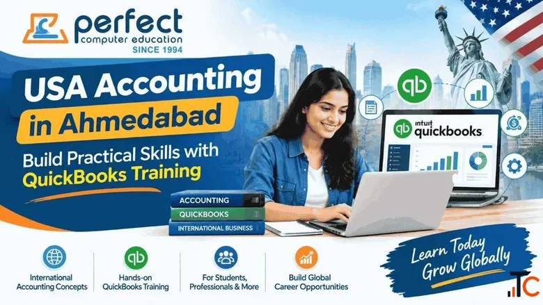 USA Accounting in Ahmedabad - Practical Training at Perfect Computer Education