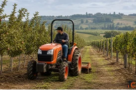 Compact Tractors for Orchards Horticulture and Narrow Farm Operations
