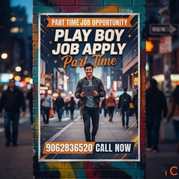 Play Boy Job Apply Part Time 9062836520 call now