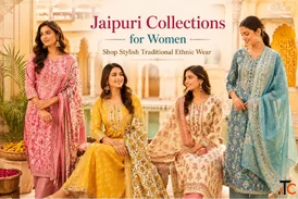 Premium Jaipuri Collection for Women Shop Elegant Ethnic Fashion TheSoka"