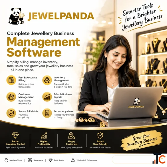 Jewellery Billing Software JewelPanda ERP