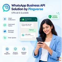 WhatsApp Business API Solution by Pingverse Official Scalable