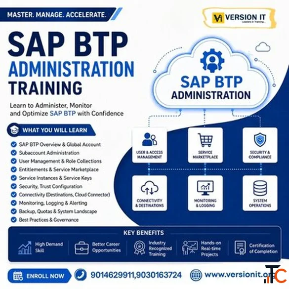 Build Cloud Administration Skills with SAP BTP Administrator Training in Hyderabad
