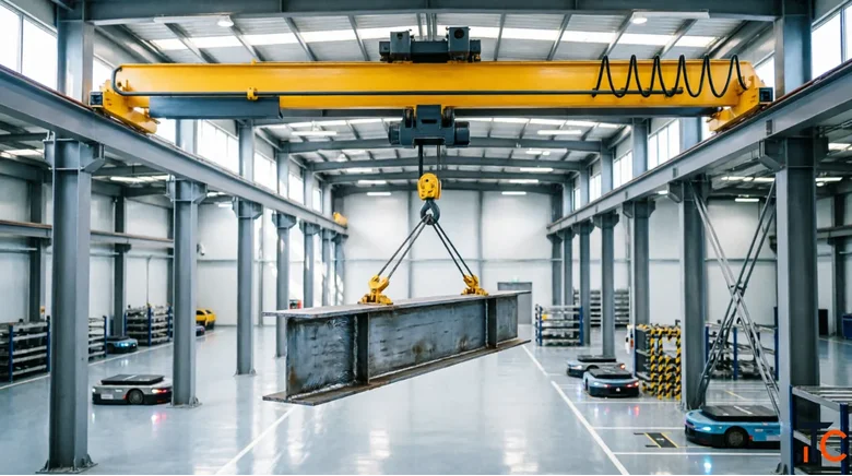 Single Girder EOT Crane Manufacturer Precision Lifting Solutions by Venus Engineers