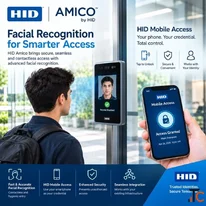 HID Amico Trusted Facial Recognition Provider UAE Secure Contactless Access with Tektronix Technolog