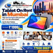 Tablet On Rent in Mumbai Starting 299-