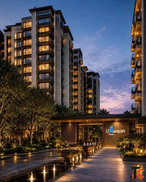 New 3 BHK Flat in Guwahati Modern Homes by Uttarayan Group