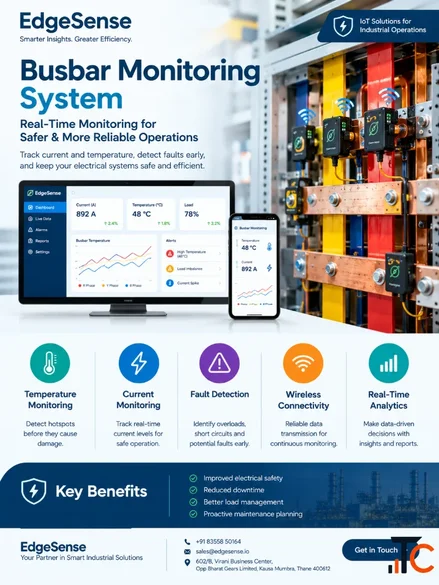 Smart Busbar Monitoring System for Real-Time Electrical Safety