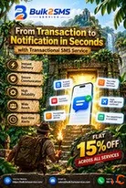 From Transaction to Notification in Seconds with transactional sms service