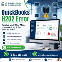 QuickBooks error H202 multi-user mode