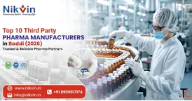 Top third party manufacturing pharma companies in Baddi