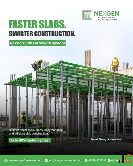 Slab Formwork System for Faster Construction NexGen Formworks