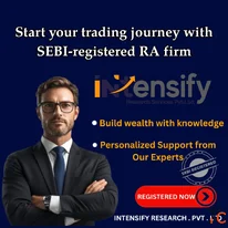 Intensify Research start your trading journey with SEBI Register RA firm.think big