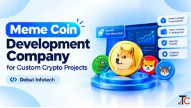 Meme Coin Development Company for Custom Crypto Projects Debut Infotech