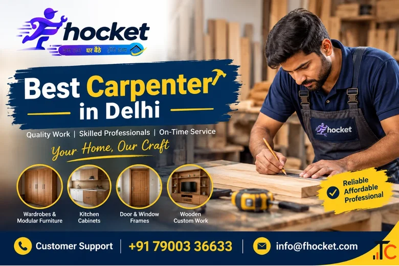 Best Carpenter in New Delhi Professional Carpentry Services by Fhocket