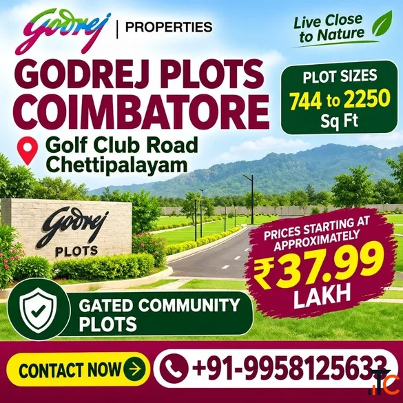 Godrej Plots Coimbatore - New Updates for Property Investors