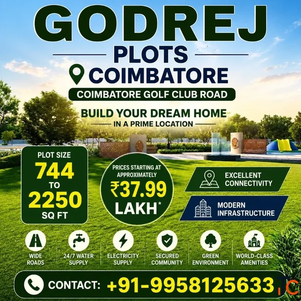 Godrej Plots Coimbatore - New Updates for Property Investors