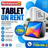 Tab on rent at Rs 299- Mumbai Vashi Navimumbai