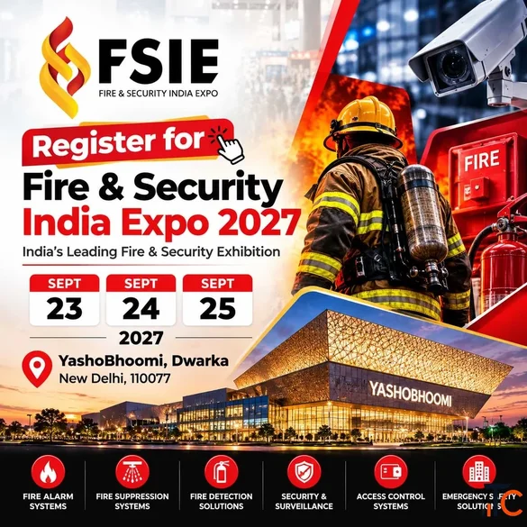 Fire Security India Expo 2027 - Explore Fire Security Solutions
