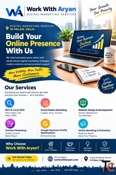 Grow Your Business Online with WorkWithAryan