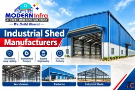 Industrial Prefabricated Sheds for Efficient Construction