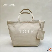 Printed Tote Bags in Premium Canvas - Akiiko