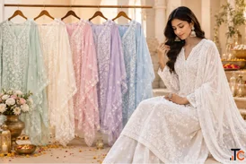 Latest Chikankari Suit Collection for Women TheSoka