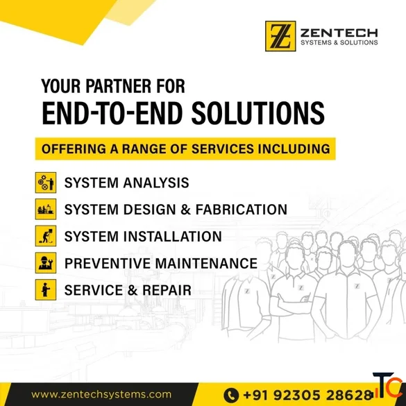 Screw Compressors for Industrial Applications - Zentech Systems