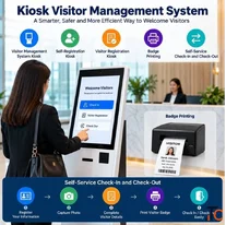 Elevate UAE Workplace Security with Kiosk Visitor Management