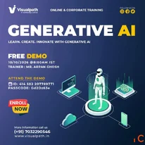 Join Generative AI Online Training Free Demo - Oct 10th